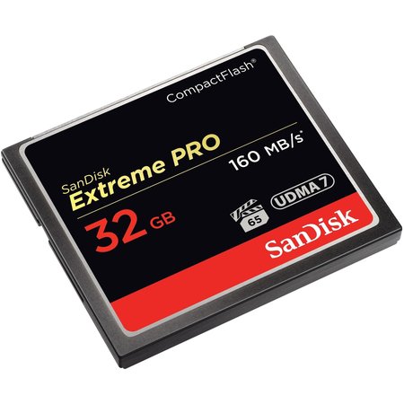 SANDISK 32GB Extreme Pro CompactFlash, SDCFXPS032GA46 SDCFXPS-032G-A46